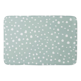 Alfombrilla De Baño Lugares verdes de Dalmacia, puntos dálmatas, punta