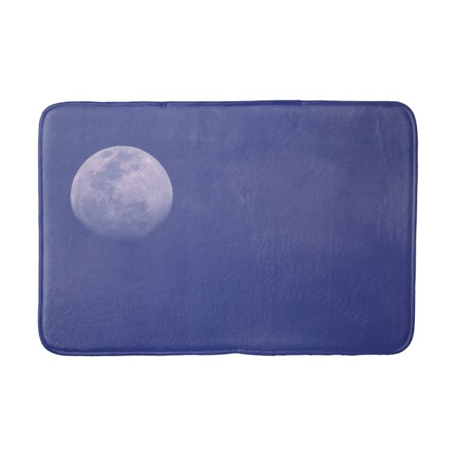 Alfombrilla De Baño Luna sobre las Islas Galápagos, Ecuador (Anverso)
