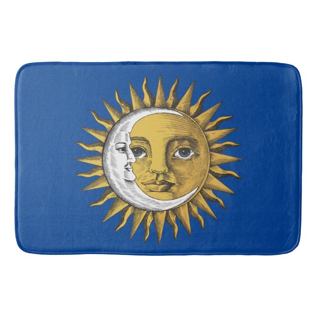 Alfombrilla De Baño Luna y sol (Anverso)