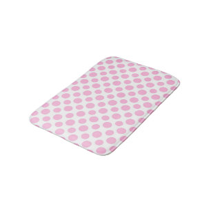 Alfombrilla De Baño Lunares rosados de Ombre