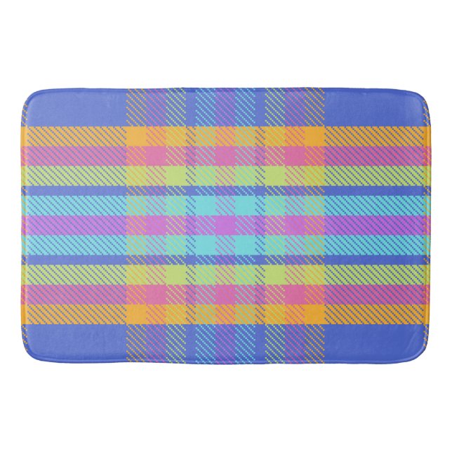 Alfombrilla De Baño Lush Plaid LS (Anverso)