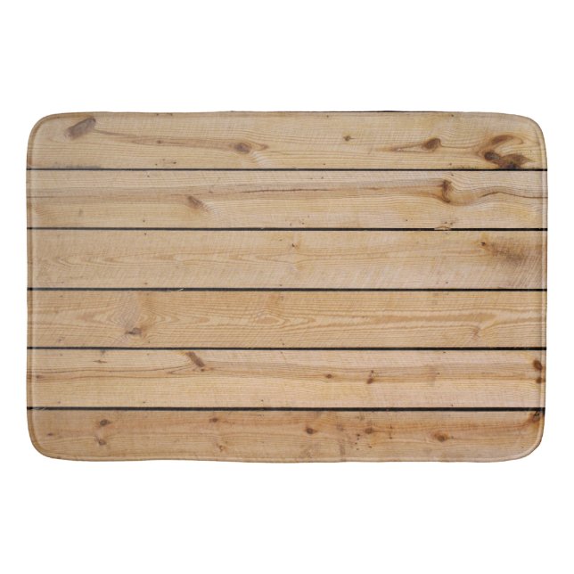 Alfombrilla De Baño Madera de la sauna (Anverso)