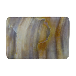 Alfombrilla De Baño Madera petrificada ondulada