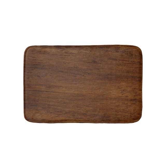 Alfombrilla De Baño Madera Plancha Llanura Textura Lumbar (Anverso)