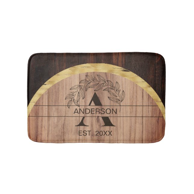 Alfombrilla De Baño Madera Rusa (Anverso)