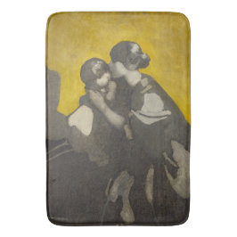 Alfombrilla De Baño Madre e hijo (por Norah Neilson Gray)
