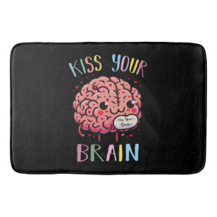 Alfombrilla De Baño Maestra Besucona Cerebro