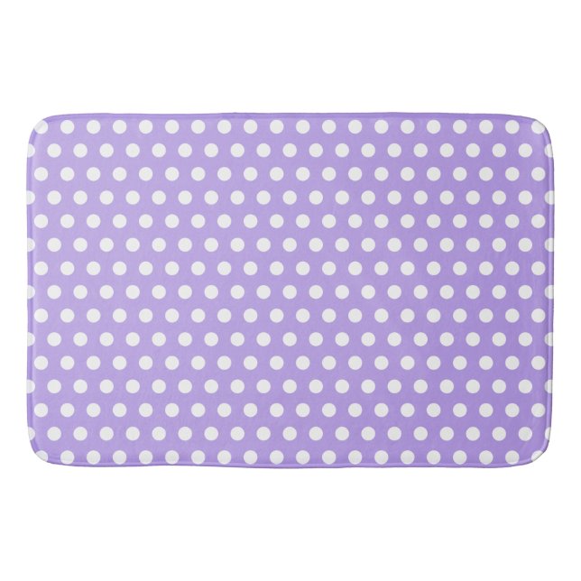 Alfombrilla De Baño Magnífica uva, polka-dot bath Mat (Anverso)