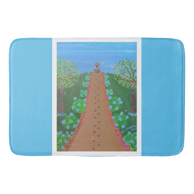Alfombrilla De Baño Maisie Waiting on the Hill (Anverso)