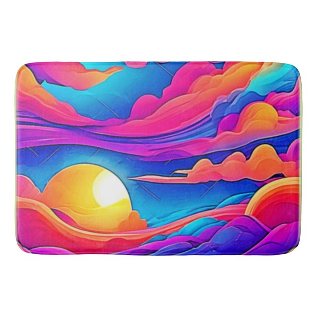 Alfombrilla De Baño Majestad de A Sunset (Anverso)