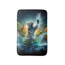 Majestic Tiger Splash Fantasy Wildlife Nature