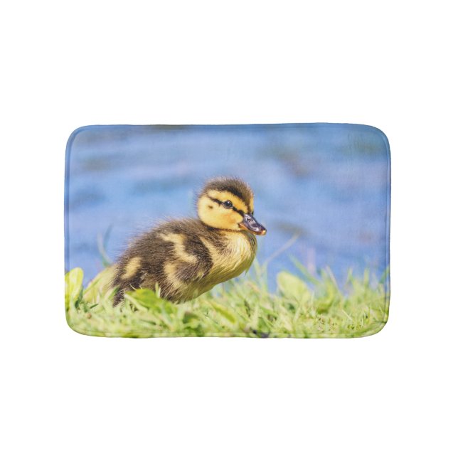 Alfombrilla De Baño Mallard Duckling (Anverso)