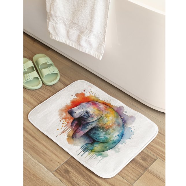 Alfombrilla De Baño Manatee (Subido por el creador)