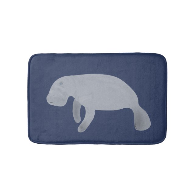 Alfombrilla De Baño Manatee Bathmat (Anverso)