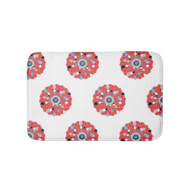 Alfombrilla De Baño Mandala Bath Mat (Anverso)