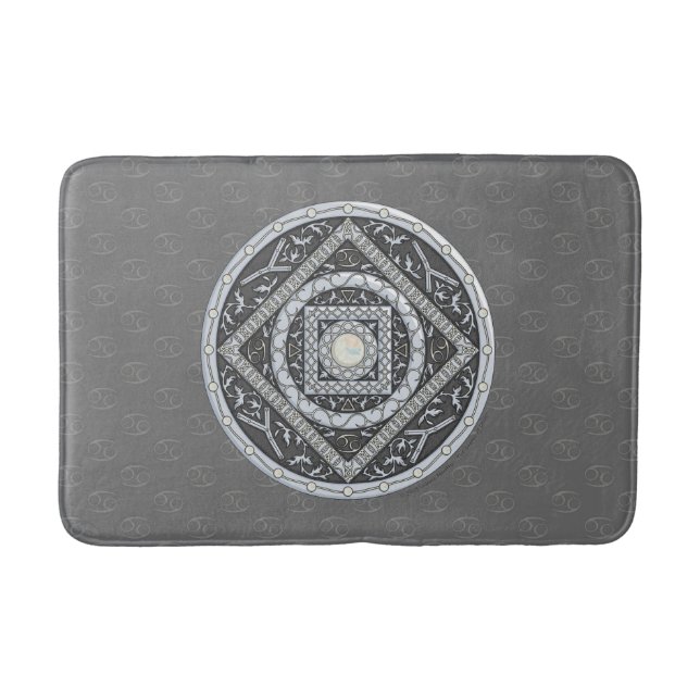 Alfombrilla De Baño Mandala Bath Mat (Anverso)
