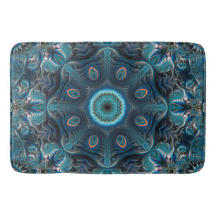 Alfombrilla De Baño Mandala espacial misteriosa
