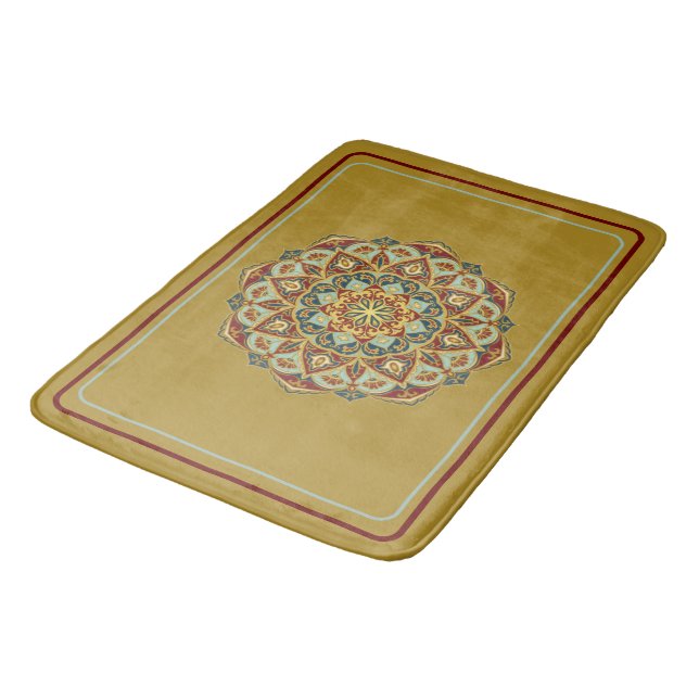Alfombrilla De Baño Mandala oriental - Bath Mat (Angular)