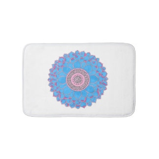 Alfombrilla De Baño Mandala Print