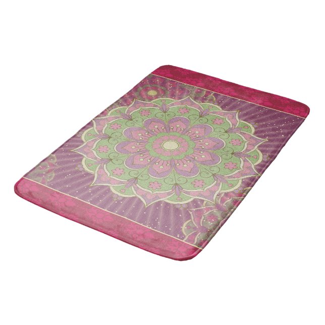 Alfombrilla De Baño Mandala sanadora - Bathmat (Angular)