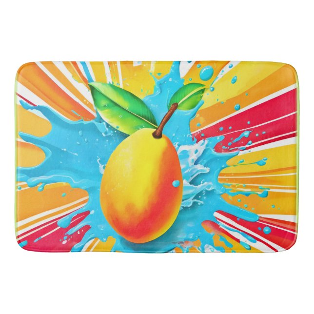 Alfombrilla De Baño Mango Splash Delight (Anverso)