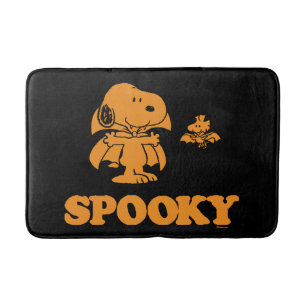 Alfombrilla De Baño Maní   Vampiros espeluznantes de Snoopy y Woodstoc