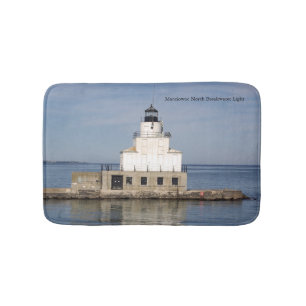 Alfombrilla De Baño Manitowoc North Breakwater Bañera ligera