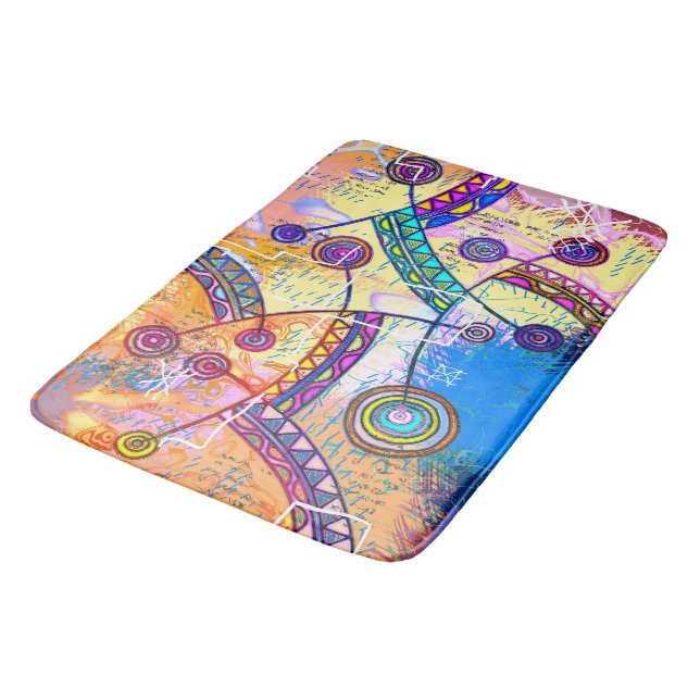 Alfombrilla De Baño Mano dibujada por EDDArt - Dream Scale 1 (Angular)