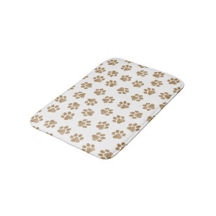 Alfombrilla De Baño Manos de perro, garras de perro, patas de oro Nara