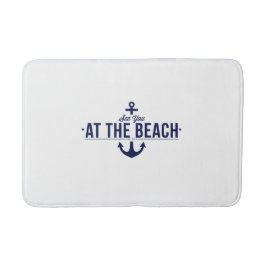 Alfombrilla De Baño Manta náutica, elegante del baño