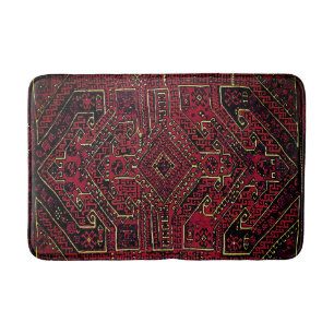 Alfombrilla De Baño Manta oriental - modelo tribal geométrico