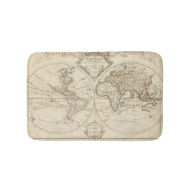 Alfombrilla De Baño Mapa 2 (Anverso)