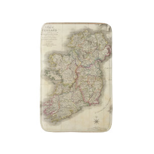 Alfombrilla De Baño Mapa de Irlanda