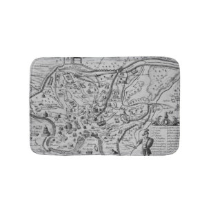 Alfombrilla De Baño Mapa de Roma antigua