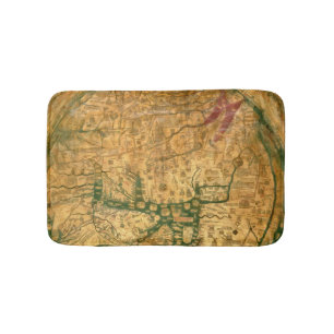 Alfombrilla De Baño Mappa Mundi, c.1290