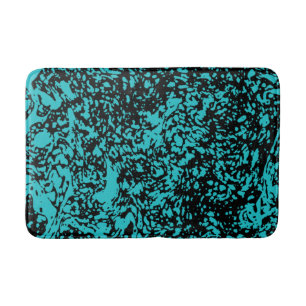 Alfombrilla De Baño Marble granito textura azul