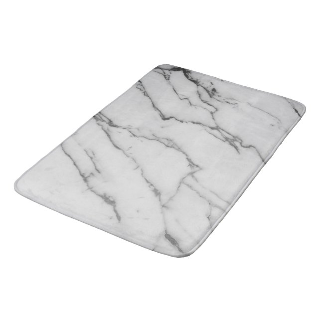 Alfombrilla De Baño Marble italiano #4 #faux #mármol #decoración #arte (Angular)