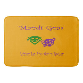 Alfombrilla De Baño Mardi Gras Mask Rouler