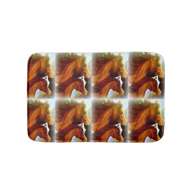 Alfombrilla De Baño mare y pony (Anverso)