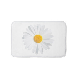 Alfombrilla De Baño margarita blanca