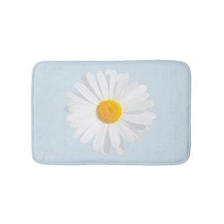 Alfombrilla De Baño margarita blanca