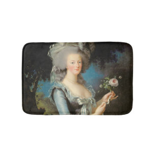 Alfombrilla De Baño Marie Antonieta con un color de rosa, 1783