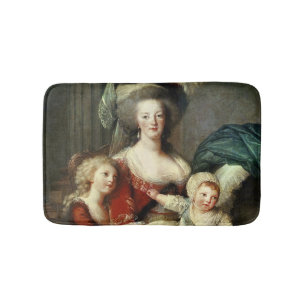 Alfombrilla De Baño Marie-Antonieta y sus cuatro niños, 1787