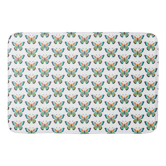 Alfombrilla De Baño Mariposa (Anverso)