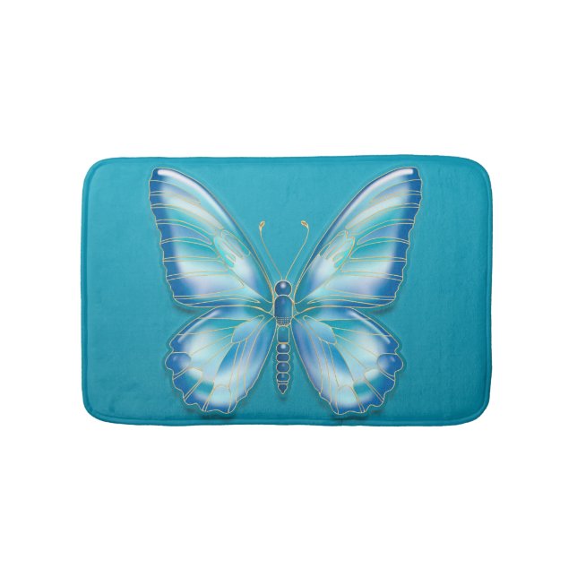 Alfombrilla De Baño Mariposa (Anverso)
