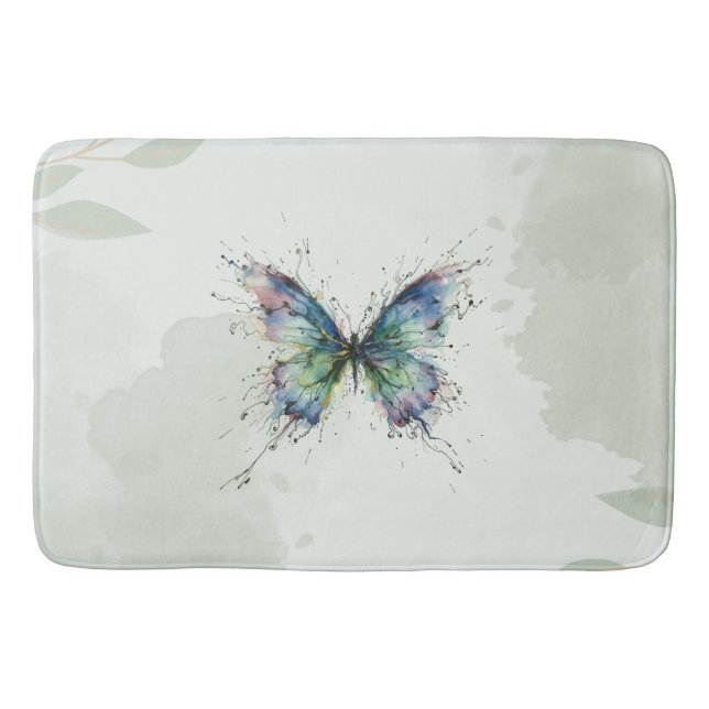 Alfombrilla De Baño Mariposa (Anverso)