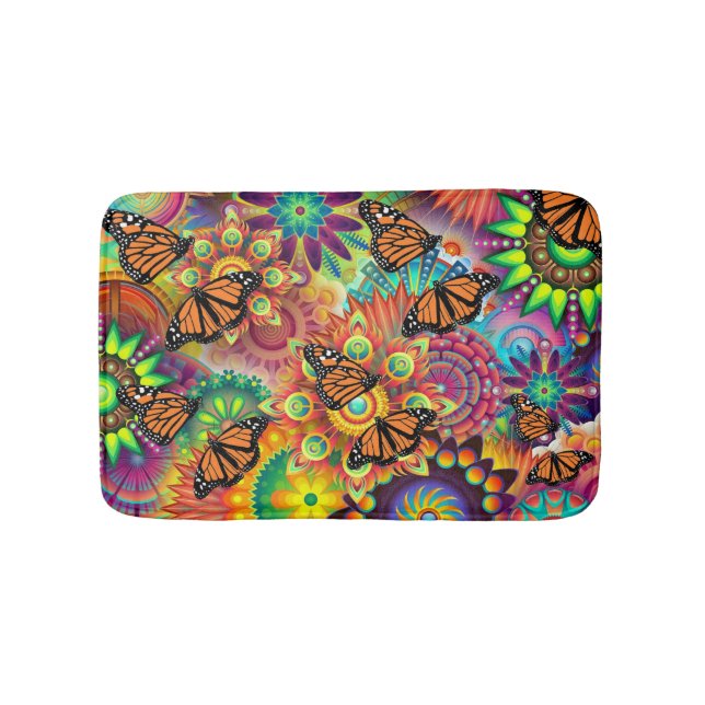 Alfombrilla De Baño Mariposa (Anverso)
