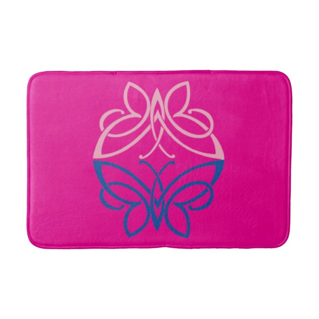 Alfombrilla De Baño Mariposa (Anverso)