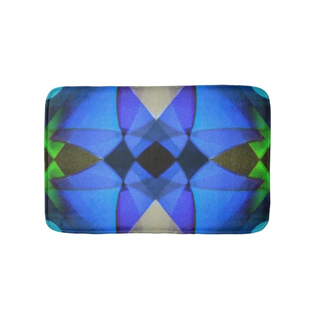 Alfombrilla De Baño Mariposa azul (Anverso)