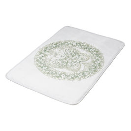 Alfombrilla De Baño Mariposa Mandala - Bath Mat